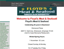 Tablet Screenshot of floydsmeatandseafood.com